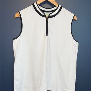 Swing Control sleeveless golf top